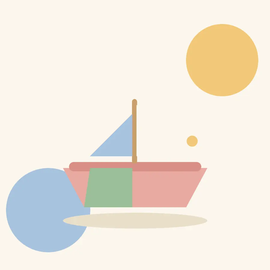 Bath Time Sailboat Set